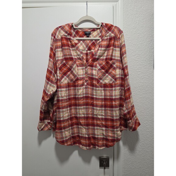 torrid Tops - NWOT Torrid Flannel Shirt Sz 2